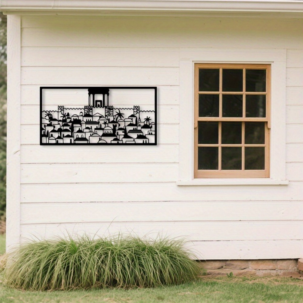 Home Decor Theme - CIFBUY Arte de Parede em Metal:
