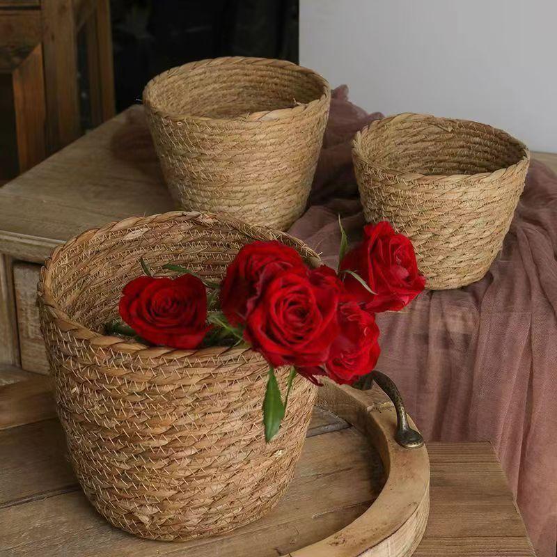 Cesto de Rattan para Plantas,  - Rattan Plant Basket avaliação e preço