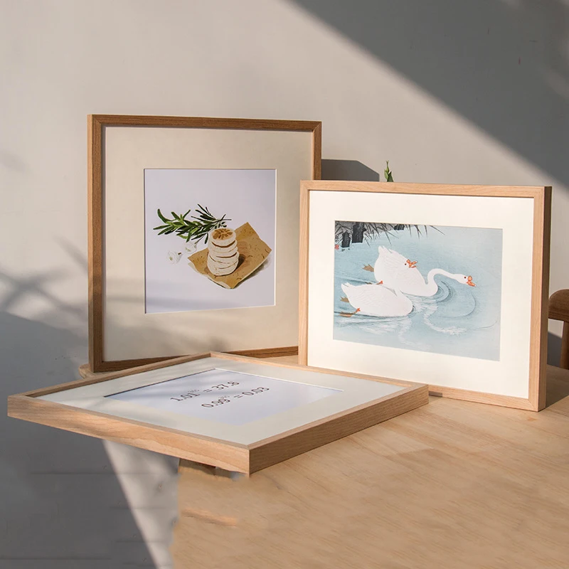 Moldura de madeira maciça de a - Bamboo Photo Frame avaliação e preço