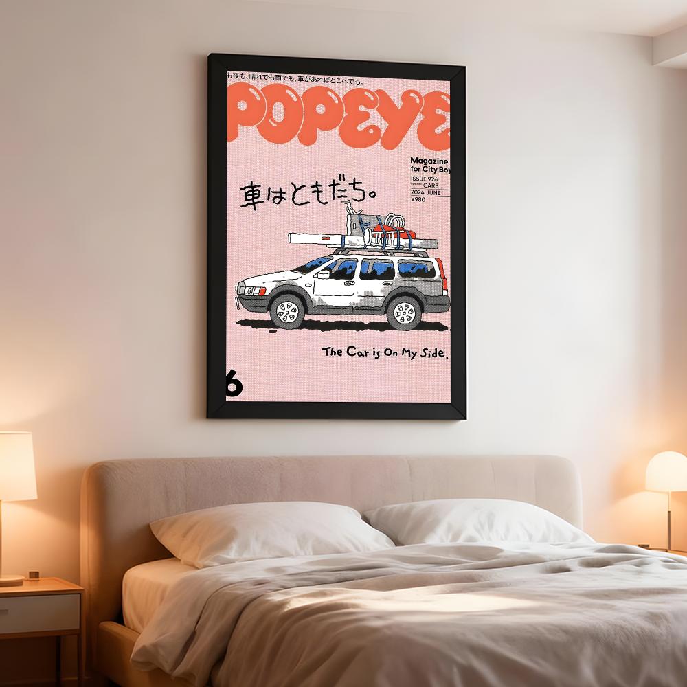 Pôster POPEYE Magazine Lifesty - Home Decor Magazine avaliação e preço