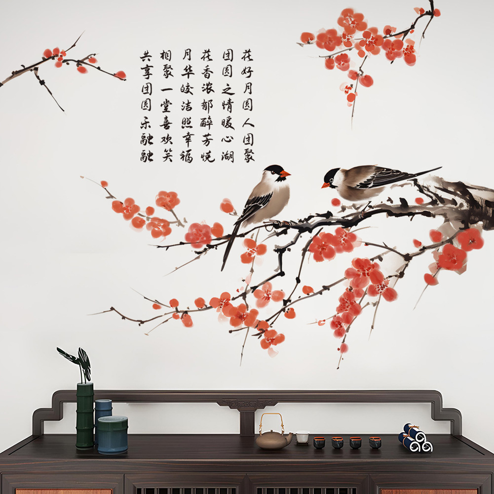 Adesivos de Parede Estilo Chin - Home Decor Indonesia avaliação e preço