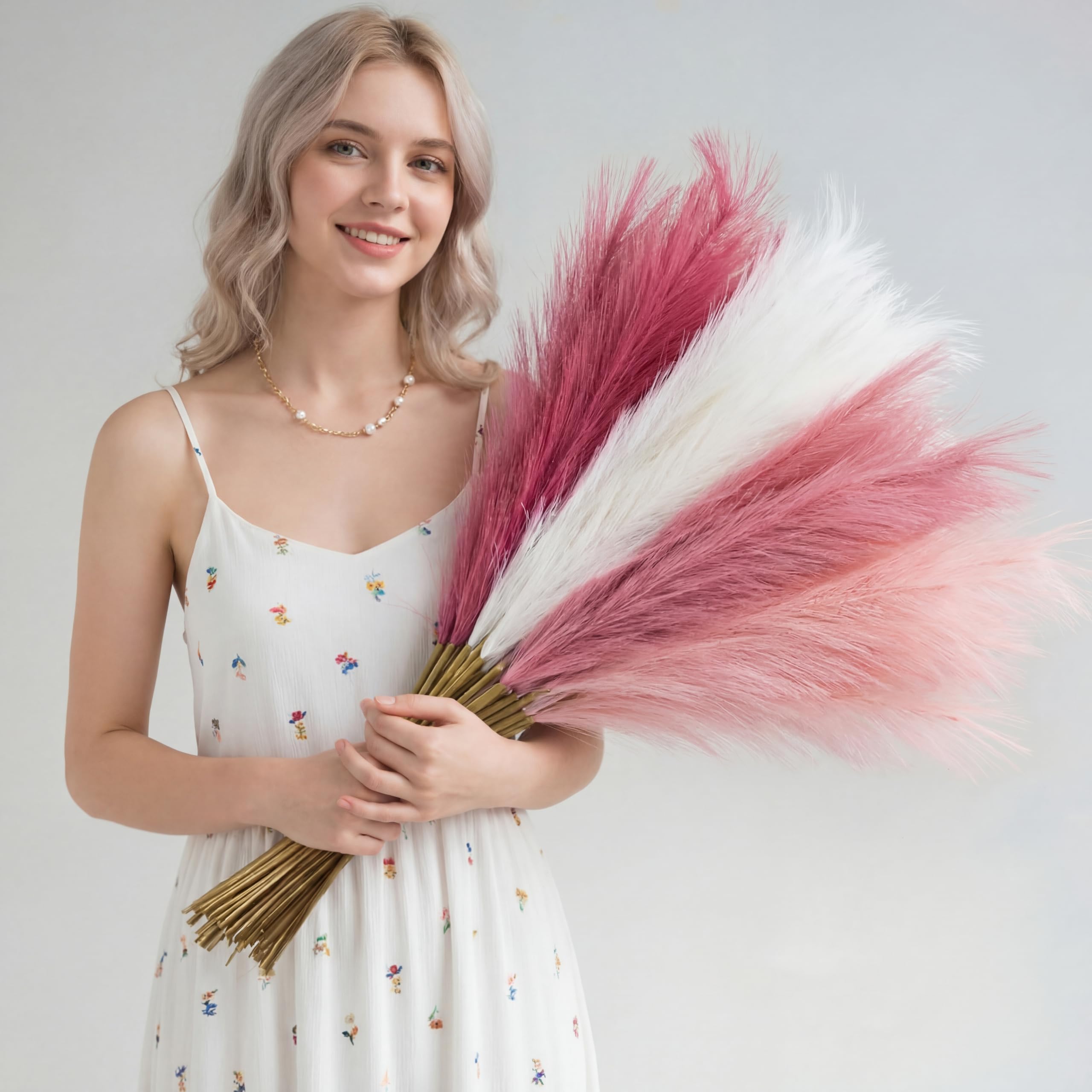 36 Peças de Grama Pampas Artif - Pampas Grass Decor avaliação e preço