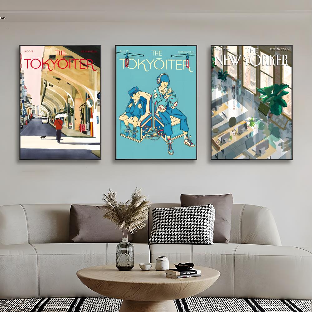 Pôster de arte de revista, mod - Home Decor Magazine avaliação e preço