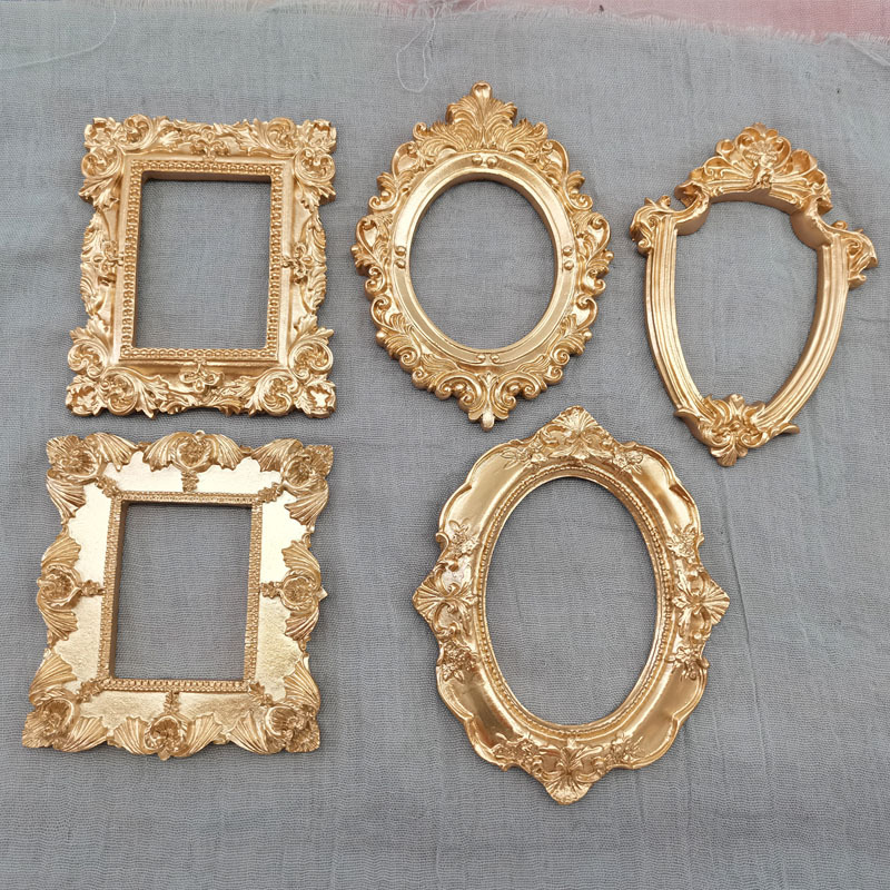 Mini moldura de fotos dourada, - Bamboo Photo Frame avaliação e preço