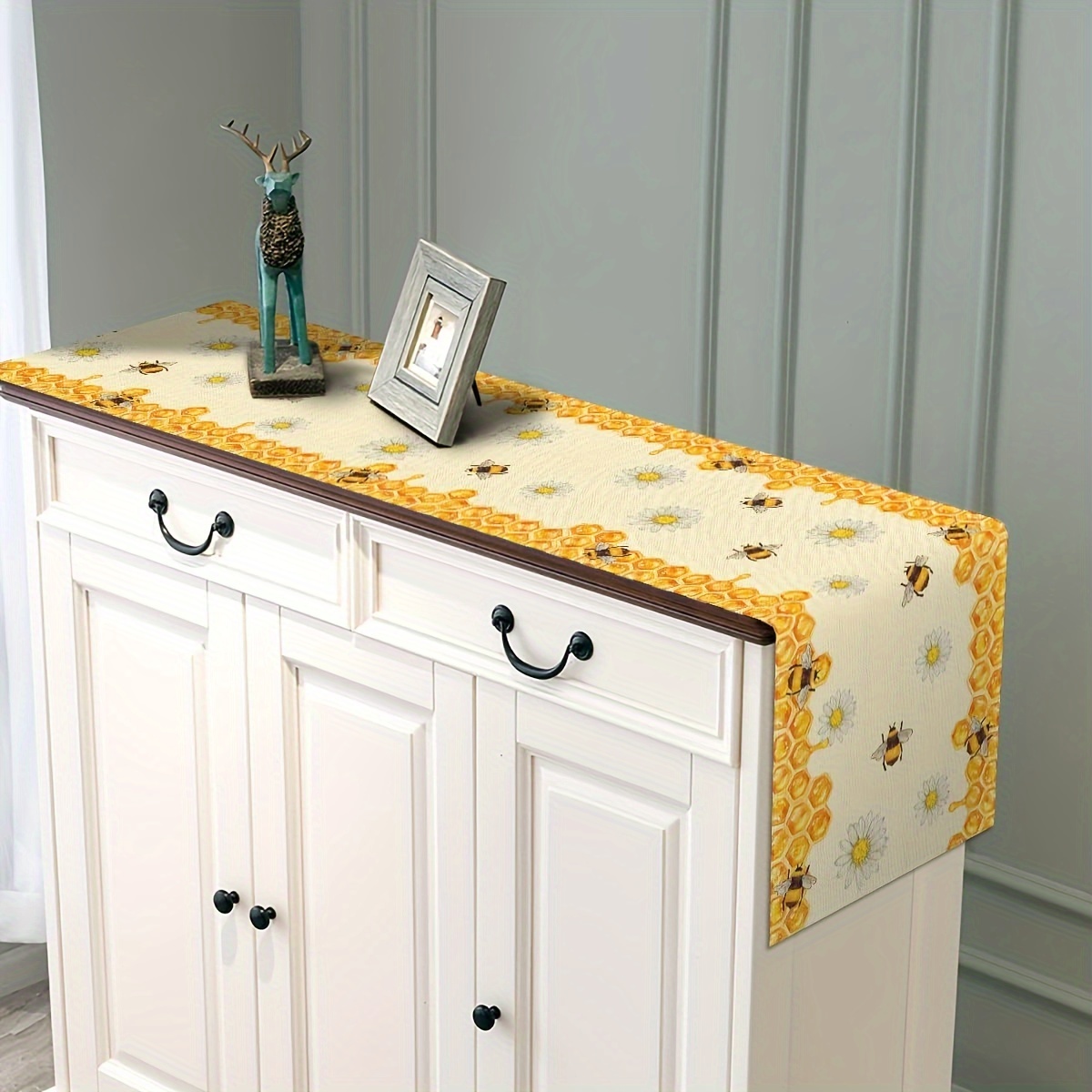 Corredor de mesa de linho abel - Linen Table Runner avaliação e preço