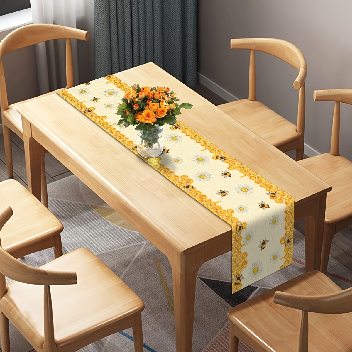 Corredor de mesa de linho abel - Linen Table Runner avaliação e preço