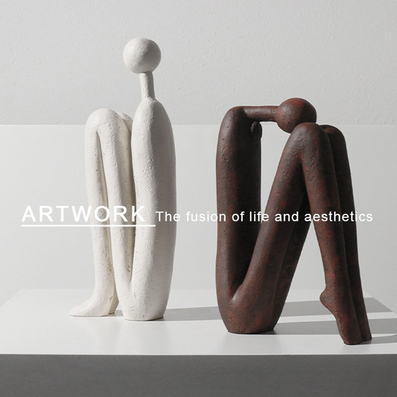 Coreano arte abstrata figura e - Home Decor Za avaliação e preço