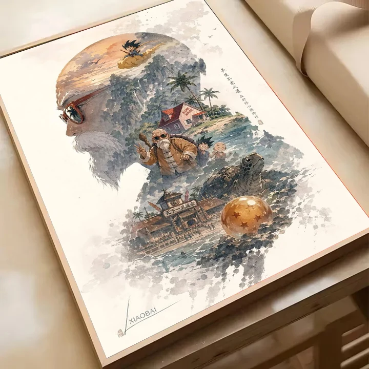 Dragon Ball Goku Frieza Anime, - Home Decor Magazine avaliação e preço